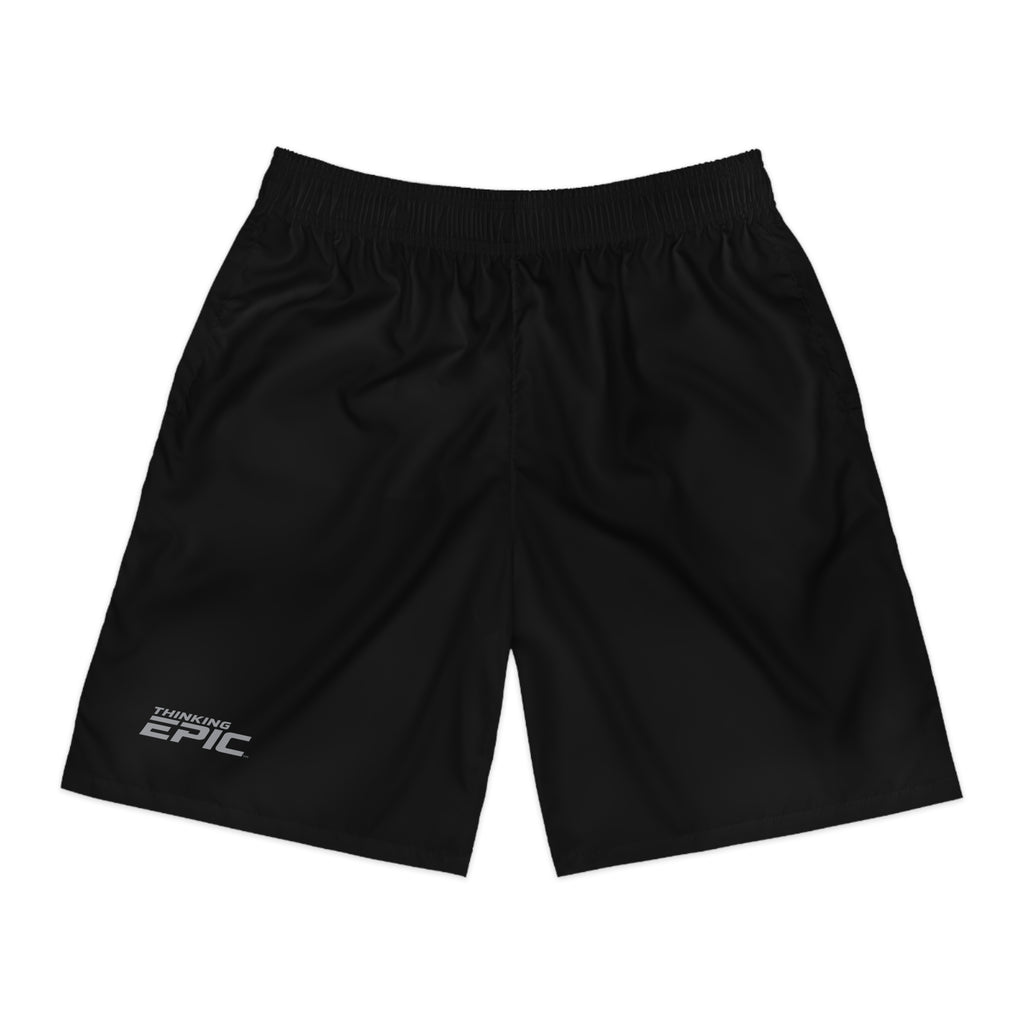 Thinking Epic Men's Black Athletic Jogger Shorts — Lightweight Performance Shorts