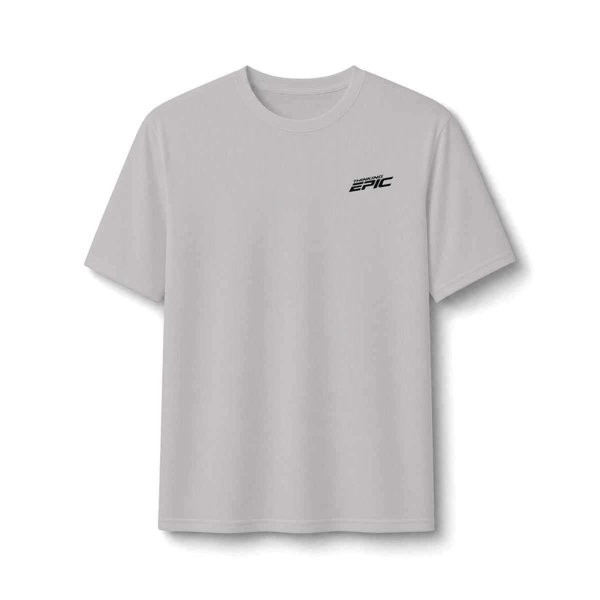 Thinking Epic Performance Tee —  Angled Logo Athletic Shirt