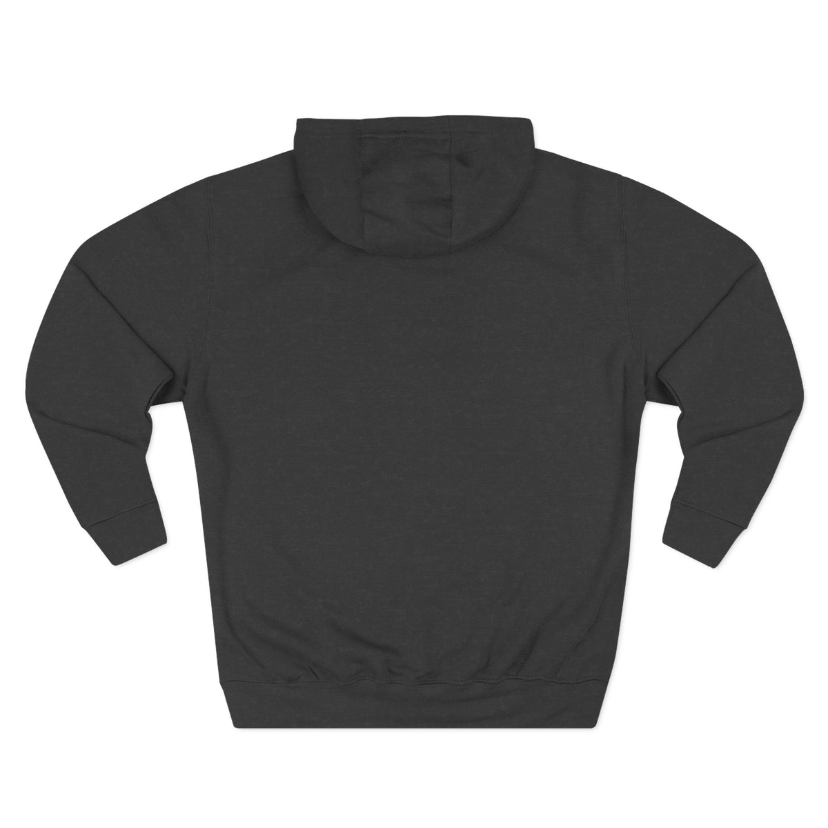 Angled Three-Panel Fleece Hoodie