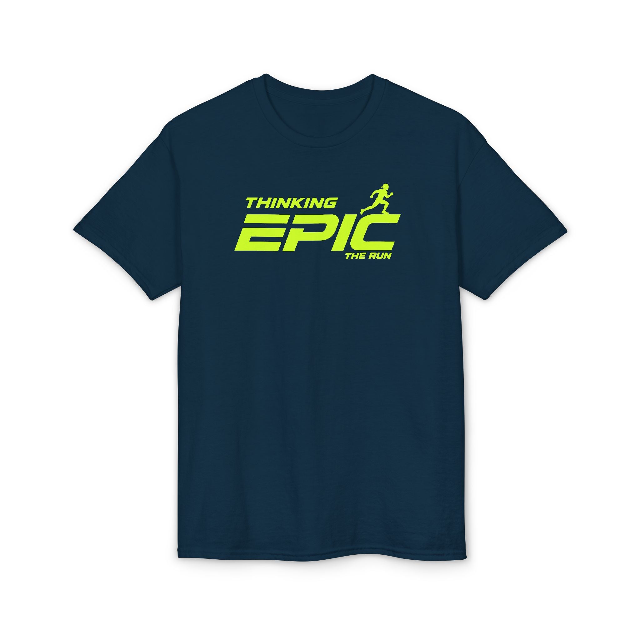 Thinking Epic The Run - Retro Neon Running Tee