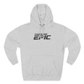 Three-Panel Fleece Hoodie