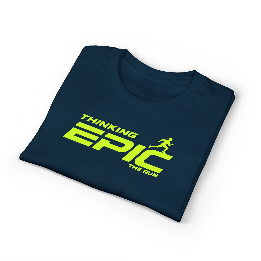 Thinking Epic The Run - Retro Neon Running Tee