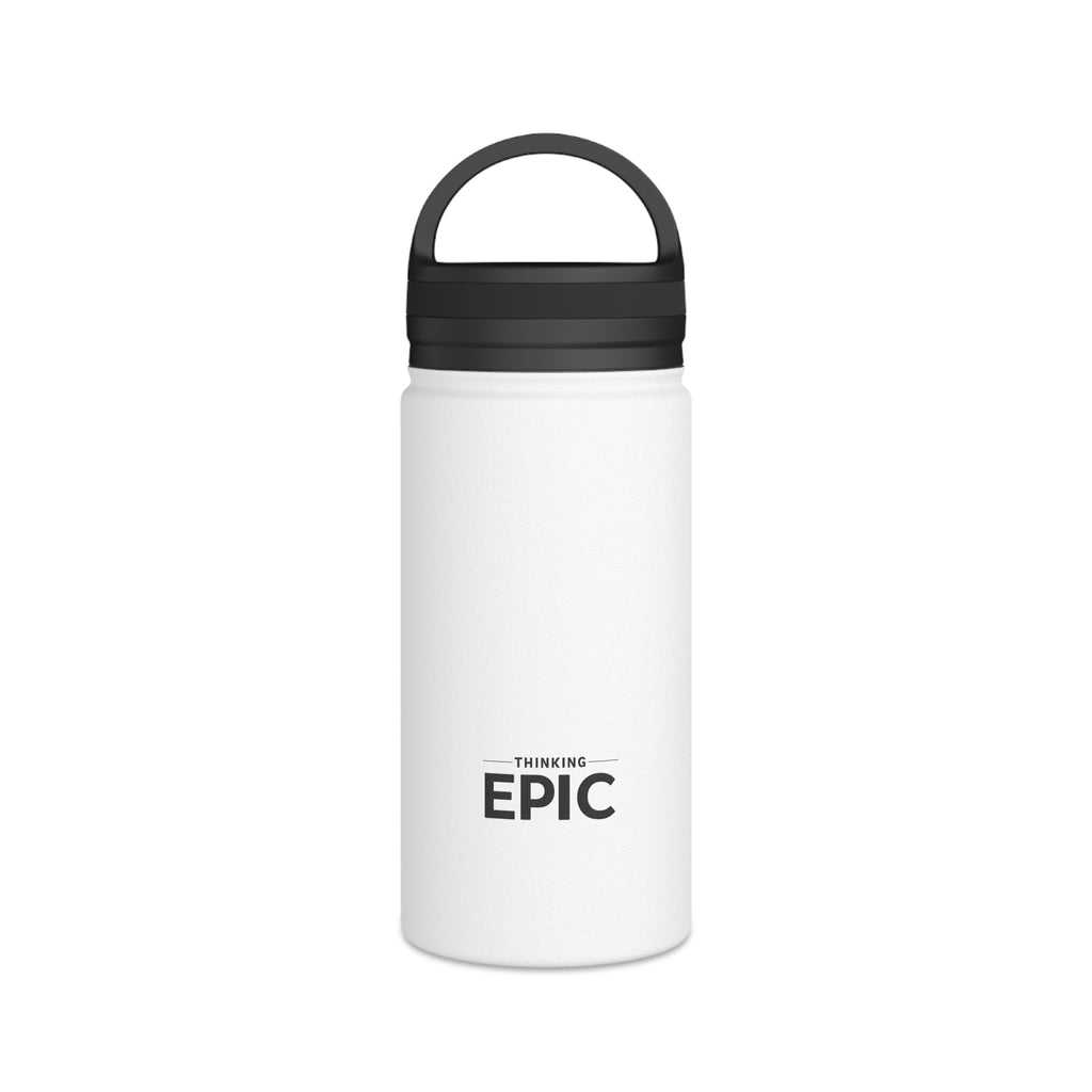 Thinking EPIC Stainless Steel Water Bottle — Insulated Handle Lid