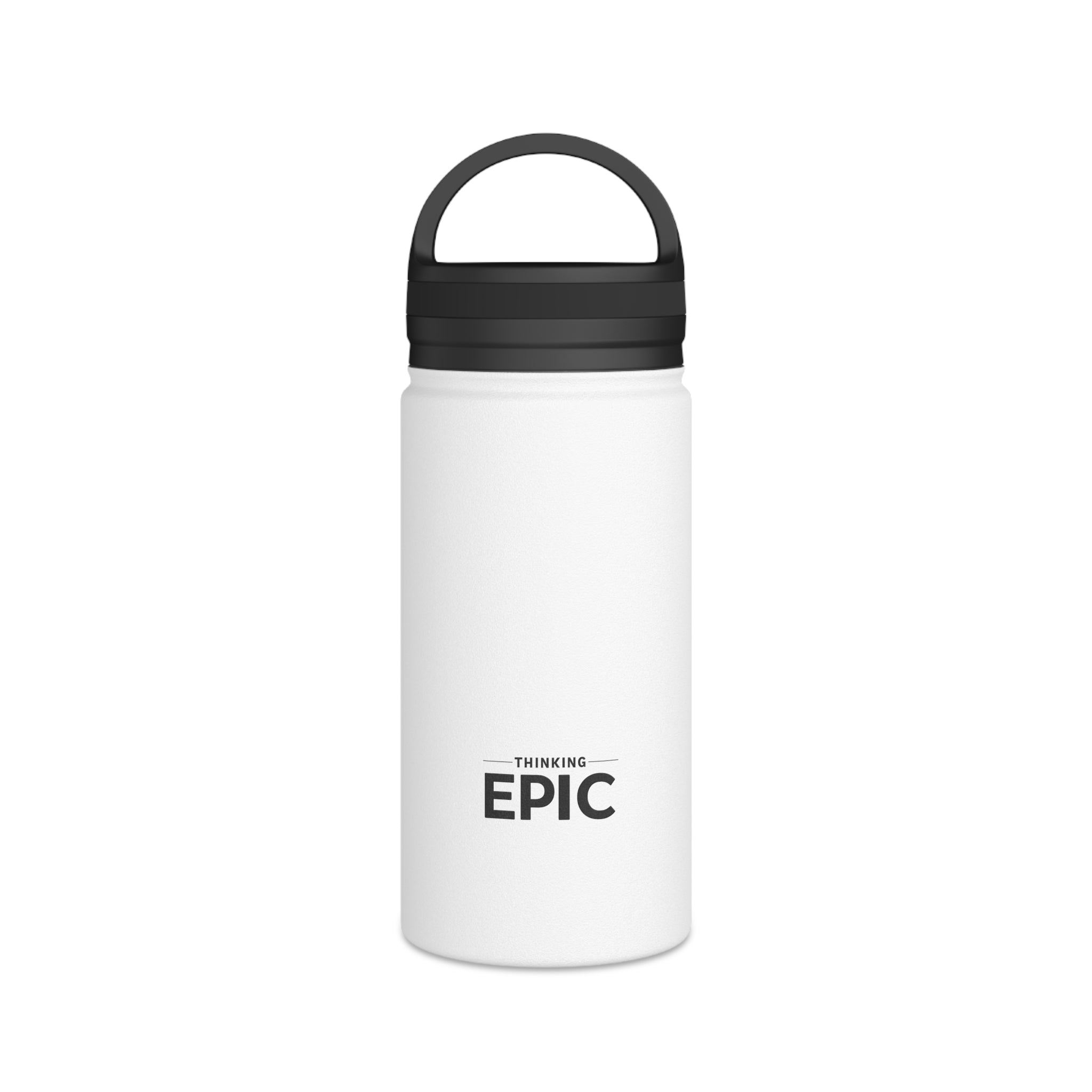 Thinking EPIC Stainless Steel Water Bottle — Insulated Handle Lid