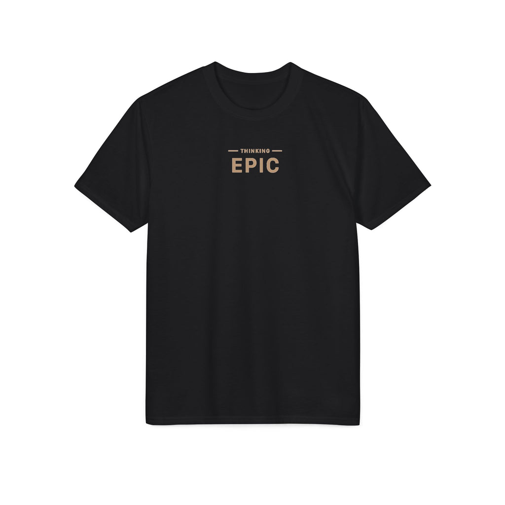 Thinking Epic Performance T‑Shirt — 'EPIC' Minimal Graphic Athletic Tee