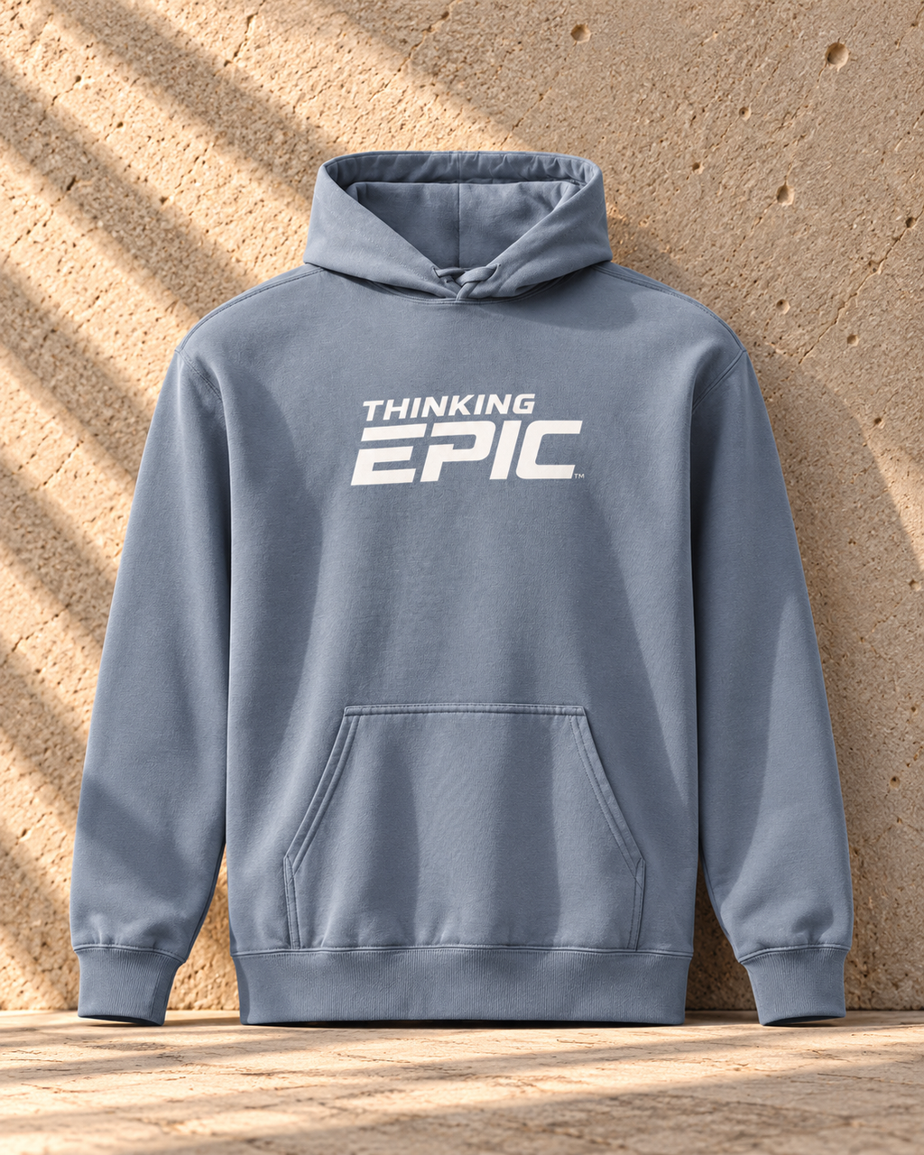 Thinking Epic Unisex garment-dyed hoodie
