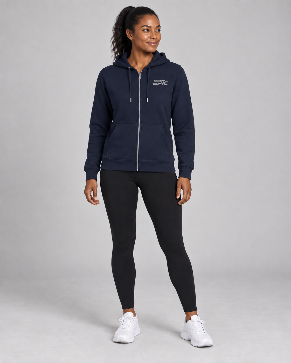 Thinking Epic Hoodie Unisex Zip